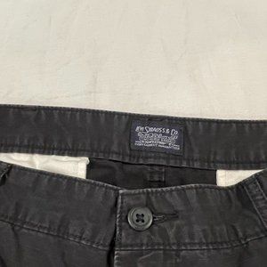 Levis Carrier Cargo Shorts Black